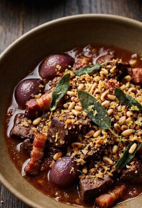 Mary Berry Liver and Bacon Casserole Recipe