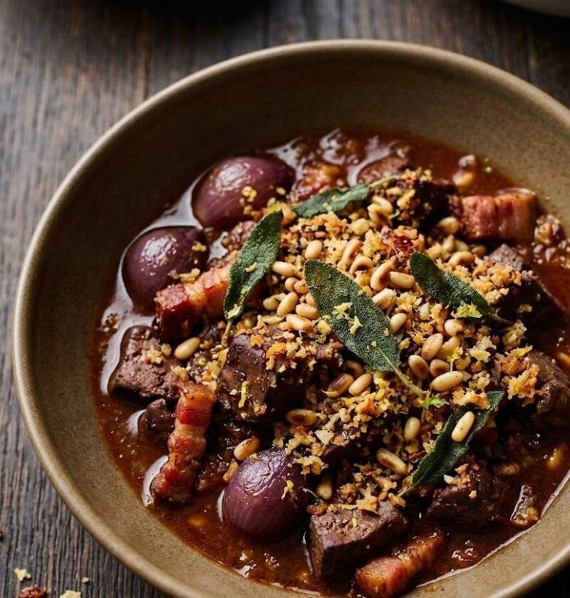 Mary Berry Liver and Bacon Casserole Recipe
