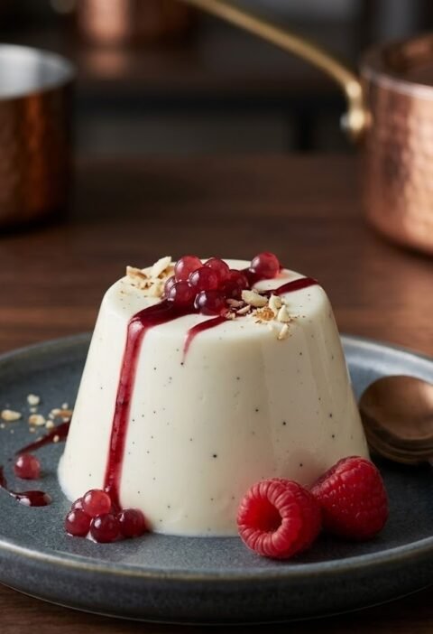 Mary Berry Raspberry Panna Cotta Recipe