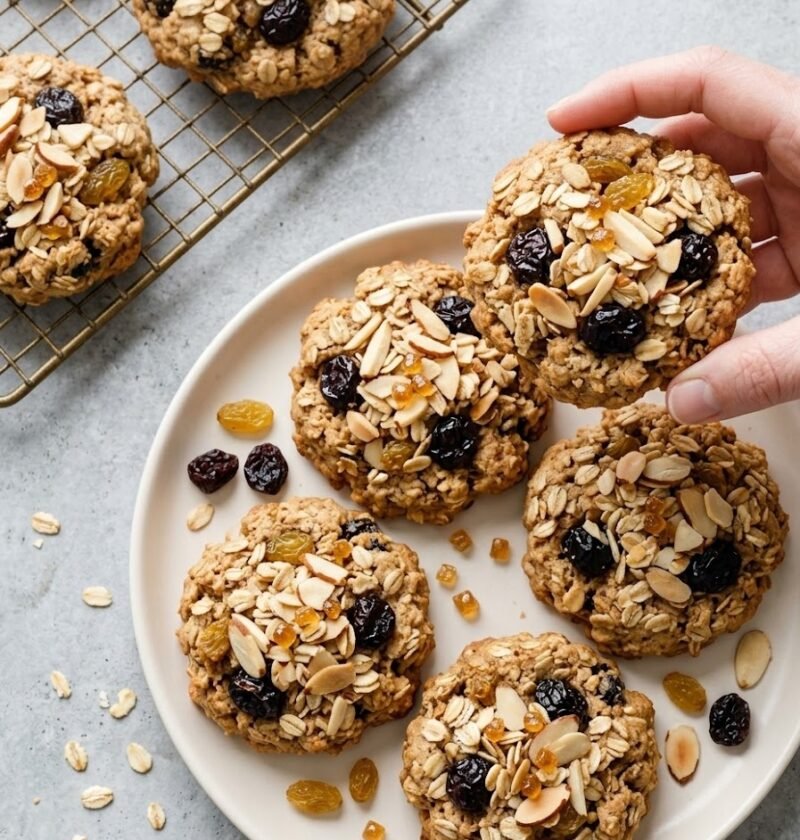 Mary Berry Oat and Raisin Cookies Recipe