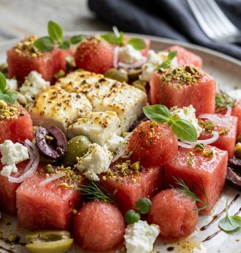Mary Berry Watermelon and Feta Salad Recipe