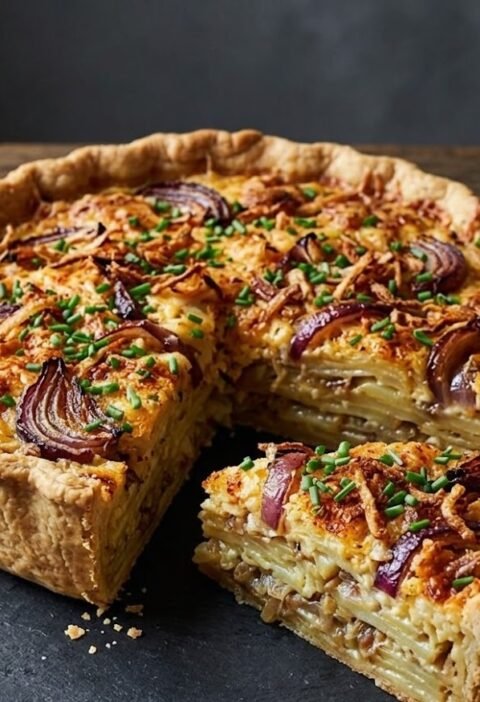 Mary Berry Cheese and Onion Pie Recipe