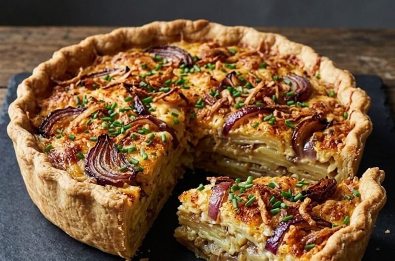 Mary Berry Cheese and Onion Pie