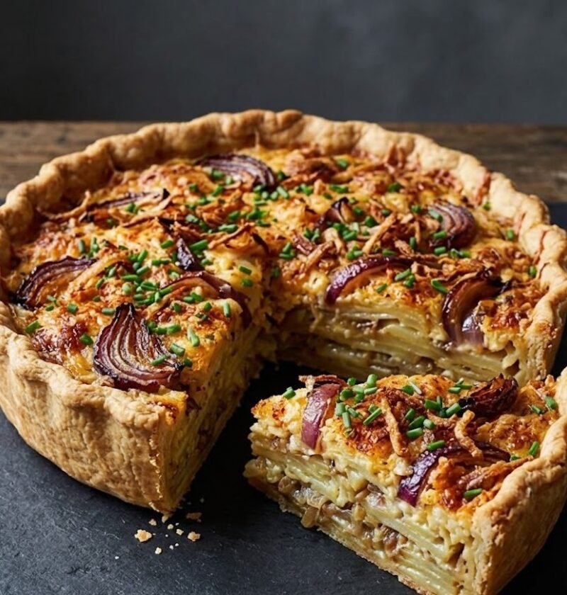 Mary Berry Cheese and Onion Pie Recipe