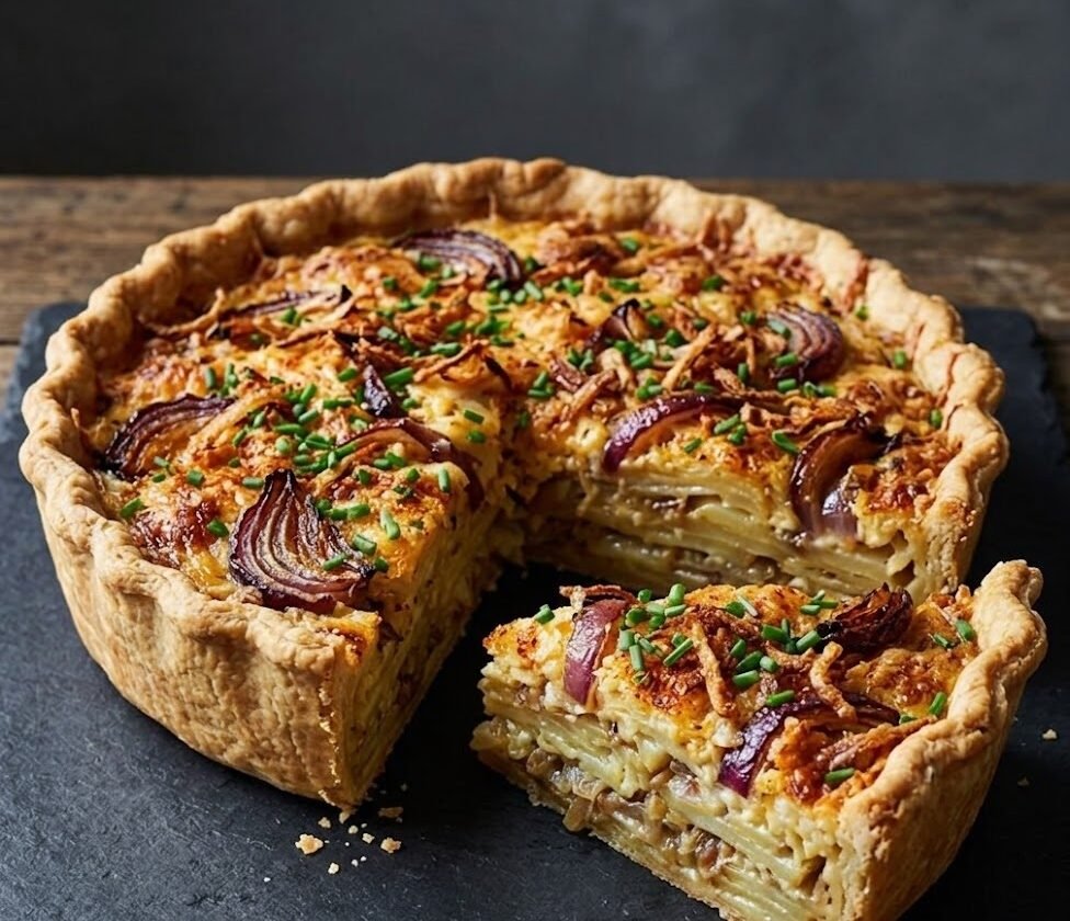Mary Berry Cheese and Onion Pie Recipe