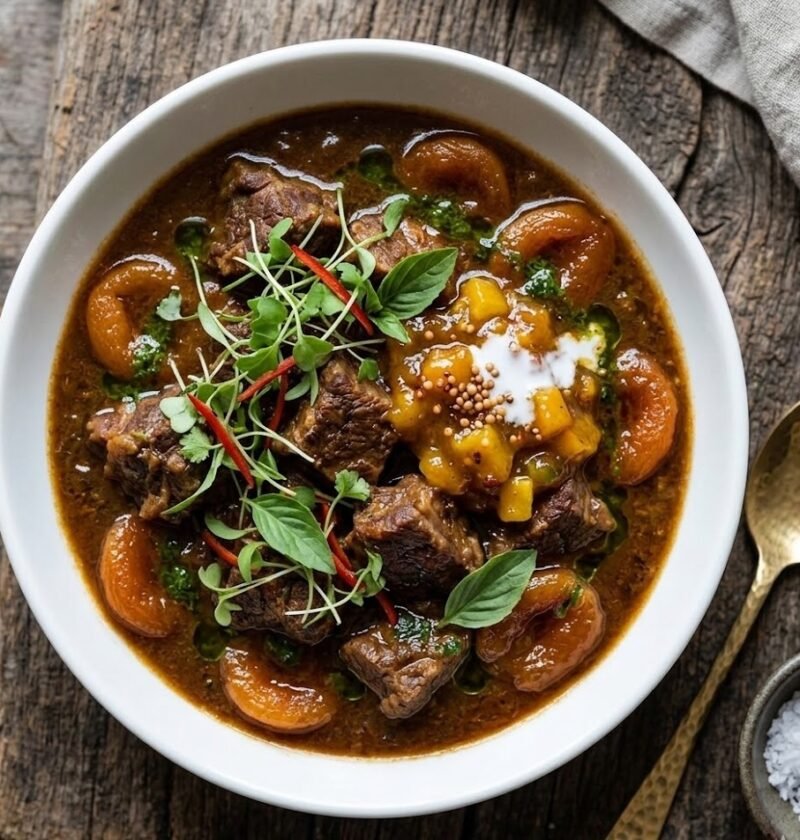 Mary Berry Lamb Stew with Mango Chutney Recipe