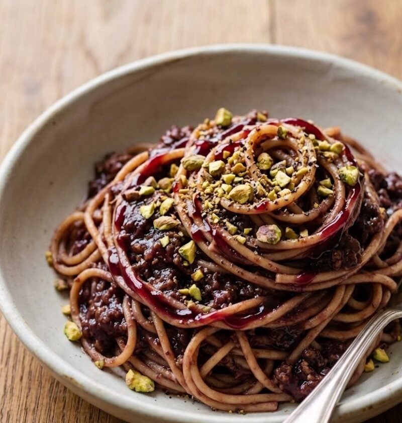 Mary Berry Spaghetti Bolognese with Red Currant Jelly