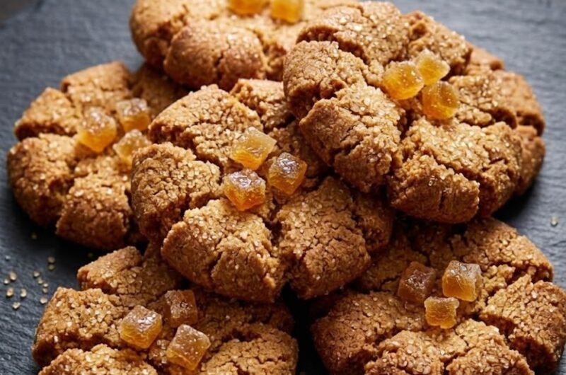 Stem Ginger Biscuits