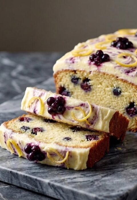 Mary Berry Lemon and Blueberry Cake Recipe​