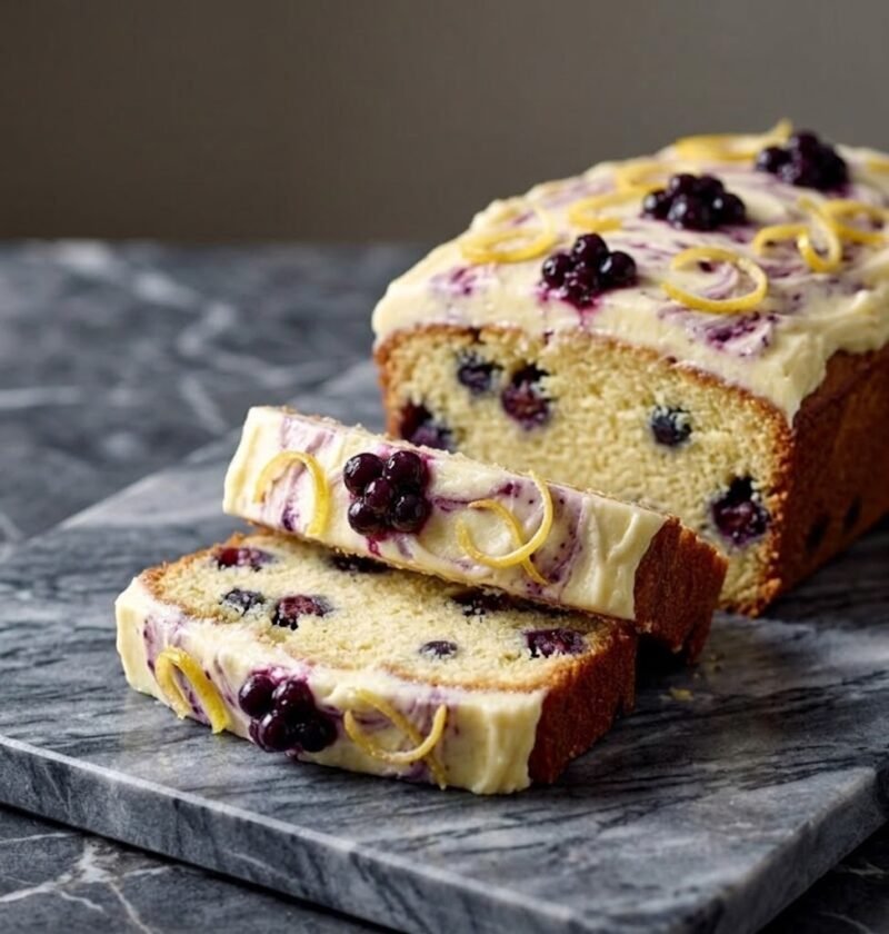 Mary Berry Lemon and Blueberry Cake Recipe​
