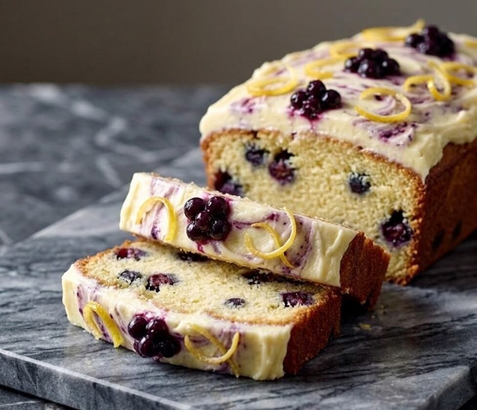 Mary Berry Lemon and Blueberry Cake Recipe​